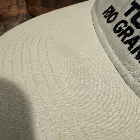 Topgolf Rio Grande Valley Hat White Baseball Cap Embroidered Logo Adjustable - Picture 5 of 9